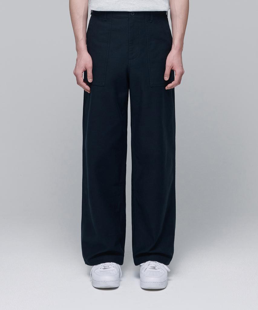 MUSINSA STANDARD Wide Replica Fatigue Pants [Navy]