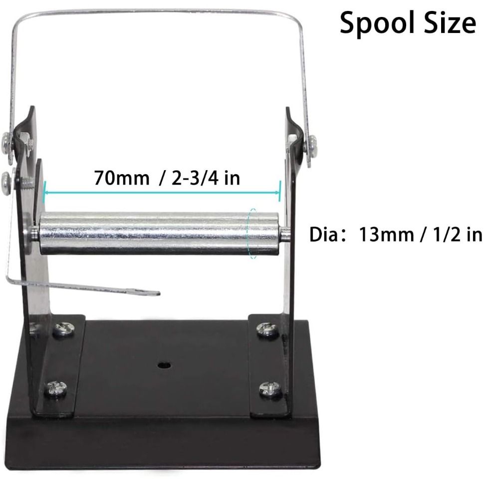 All-metal Construction Solder Wire Stand Universal Solder Wire Distributor  Electronic Soldering