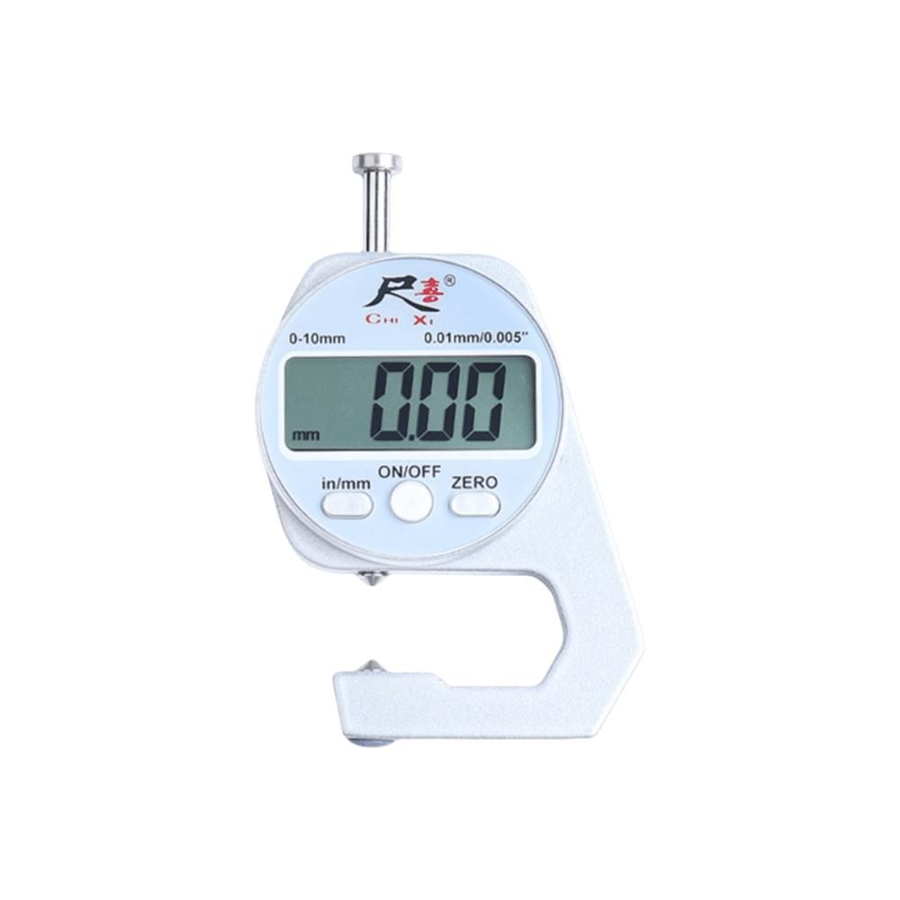 Digital Display Electronic Micrometer 0-10 0-20mm Thickness Meter  Paper Measurement