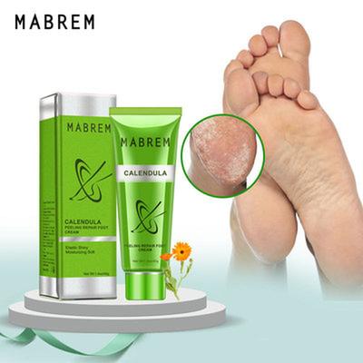 40g Fußbehandlungscreme, Bleaching, Anti-Rissbildung, feuchtigkeitsspendende Fußpflege, Peeling, Anti-Trockenheit, Calendula-Oliven-Reparatur