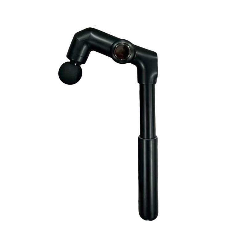 Multi purpose fascia gunner handle with adjustable length, press, fold, multi angle massage чёрный