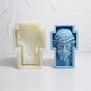 Silicone Resin Molds Convenient Soap Making Molds Craft Unique Portrait Candle