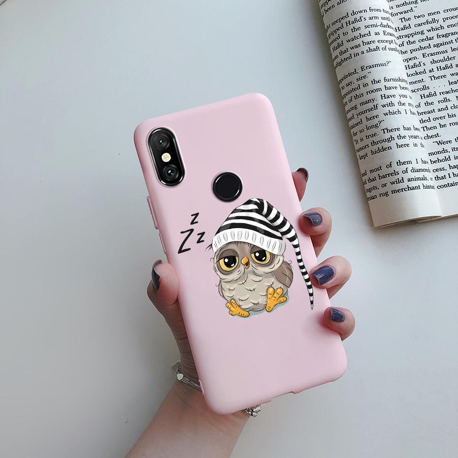 for Xiomi Xiaomi Mi A2 Lite Case Cover Daisy Flower Painted Soft Silicone Phone Case for Xiaomi Mi A2 A 2 MiA2 Lite Bumper Coque