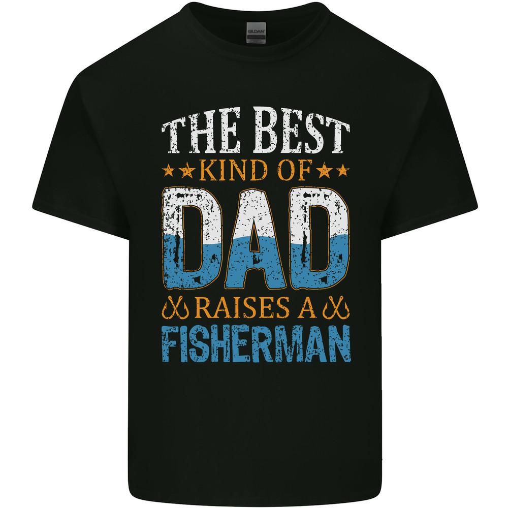 Fathers Day Fishing Dad & Son Fisherman Mens Light Cotton T-Shirt Unisex T-Shirt S