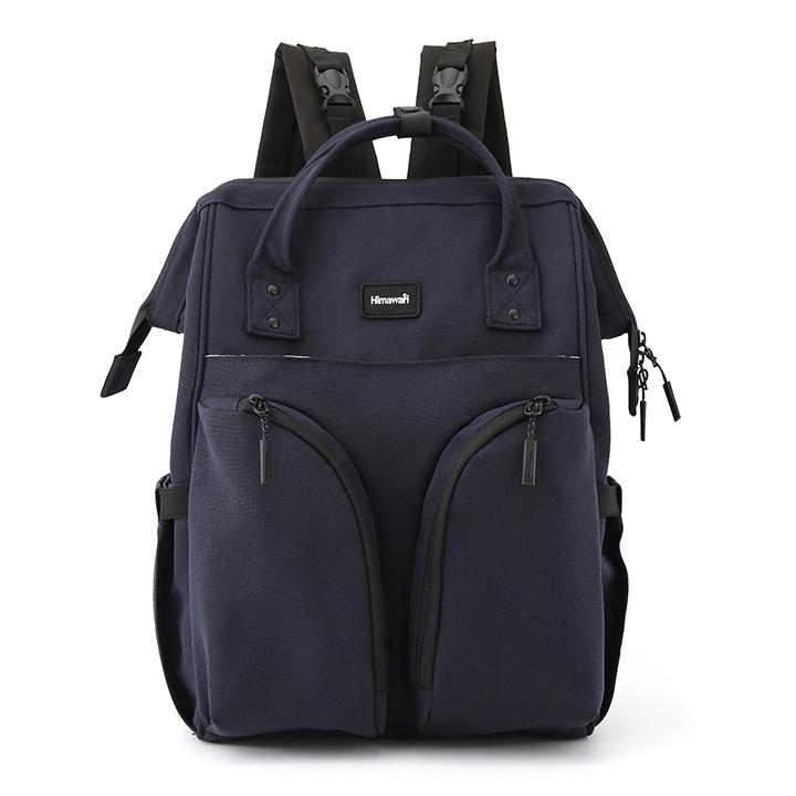 Himawari Square Bag Unisex Multi-Storage Waterproof Backpack For Ipad/Laptop No.1208