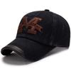 Snapback Cap Washed Hat Men's Leisure Old Baseball Cap Outdoor Embroidery Sunshade Hat Dad Hats for Men