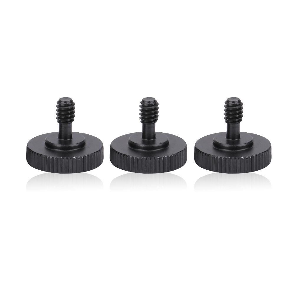 10Pcs 1 4in Male to Female Conversion Adapter Screw for Dual L shaped Camera Flash Bracket