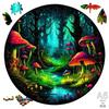 Unique Wooden Animal Jigsaw Puzzles Colorful Turtle 3D Puzzle Gift Fabulous Gift Interactive Toy for Adults Kid Educational