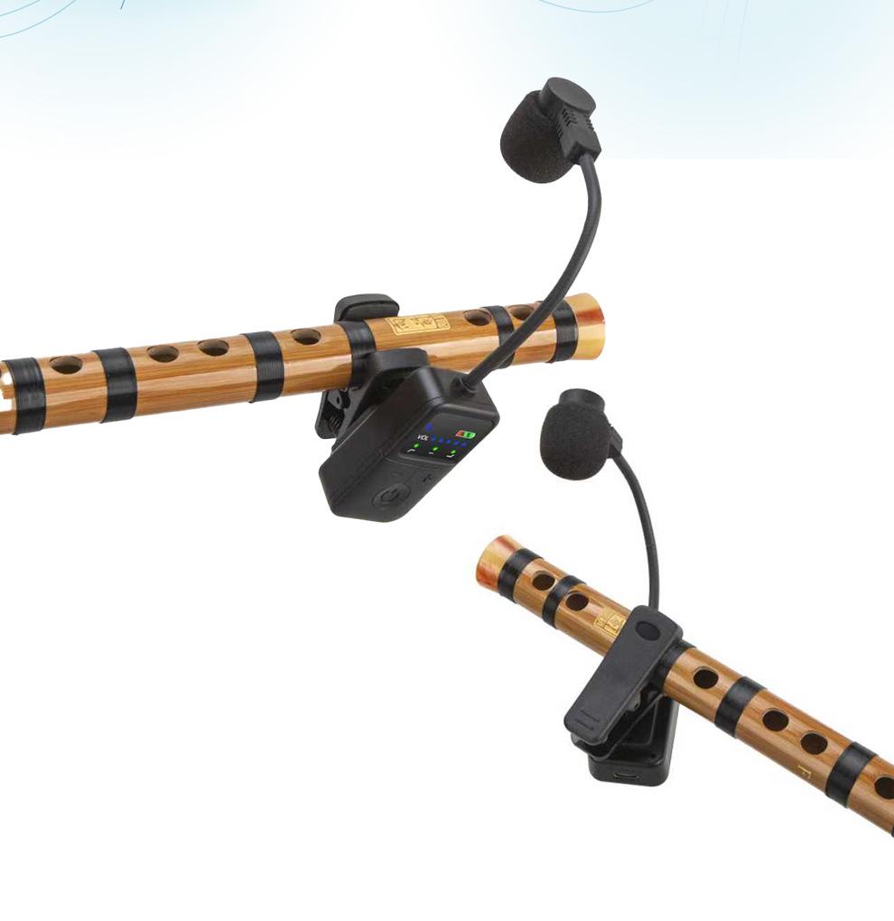 Saxophone & Erhu Wireless Microphone for Professional Outdoor Stage Performances
