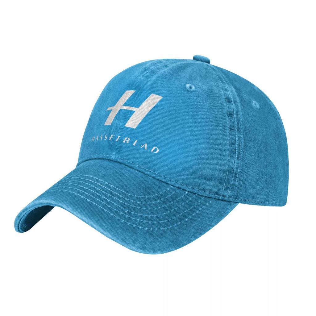 Hasselblad Das Logo der Profis Print Minimalistische Denim-Kappe Leichte Hüte Damen Baseballkappe Für Unisex