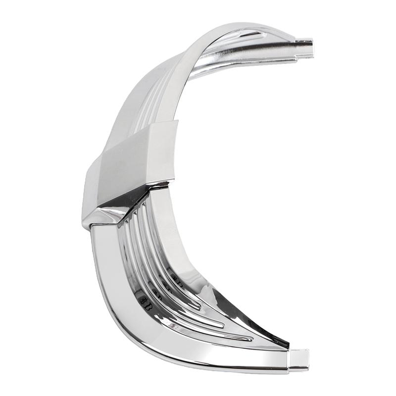 For Harley Heritage Classic FLHCS 114 FLHC 107 Deluxe FLDE 107 Motorcycle Front Fender Tip Trim Chrome