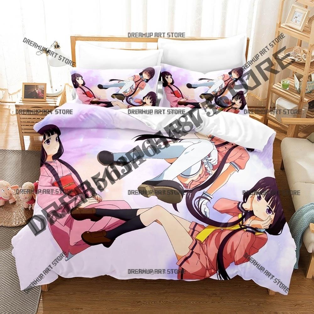 3D Print Blend S Maika Sakuranom Bedding Set Twin Queen King Full Size Duvet Cover Pillowcase Bed boys girls Adult Home Textiles