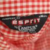 Esprit by CAMPUS 70s Made In USA Vintage Gingham Check Pattern Short Sleeve Shirt Men's Used