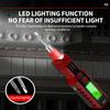 Professional Voltages Detector Pen With Flashlight Visual And Audible Alerts For Quick Wire Testing In Dark Environment