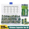 225PCS Assorted Aluminum Capacitors Comprehensive Capacitor Set Simple to Operate for DIY Electronic Projects & Repairs
