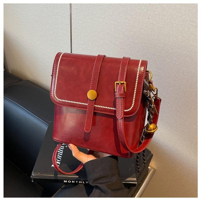 

Bag Women s New Trendy Mobile Phone Bag Fashion Versatile Student Women s Bag One Shoulder Crossbody Small Square Bag красный