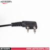 Meiteke Dual PTT Noise Cancelling Throat Mic Headset with Finger PTT and Retractable Vibration Mic.