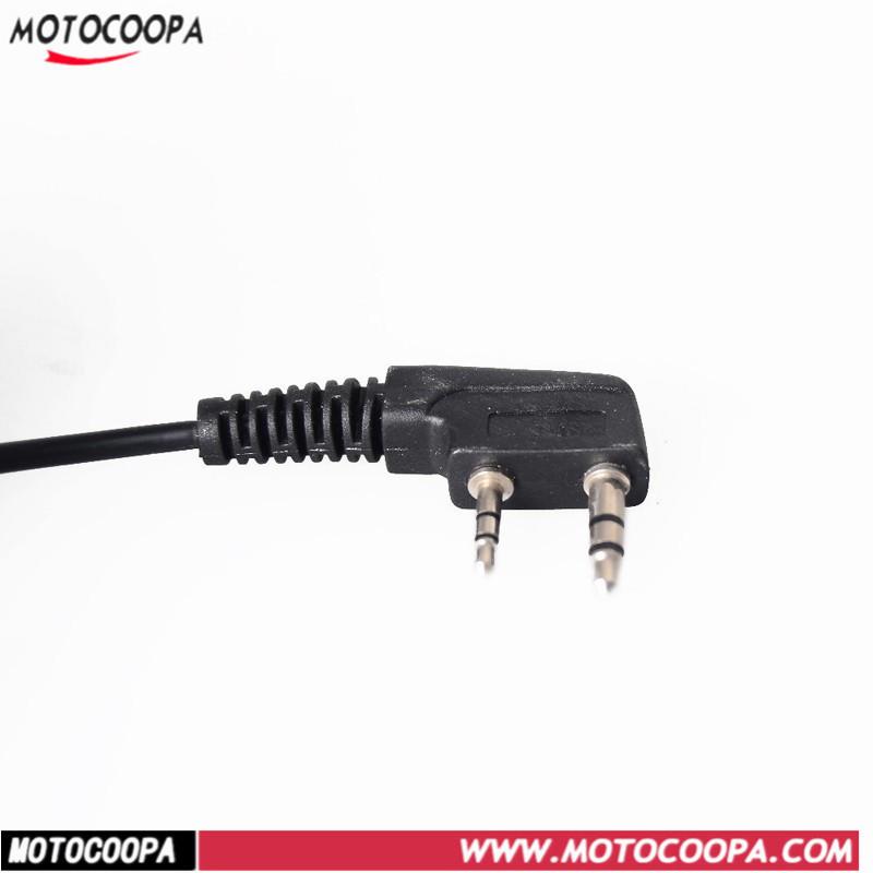 Meiteke Dual PTT Noise Cancelling Throat Mic Headset with Finger PTT and Retractable Vibration Mic.