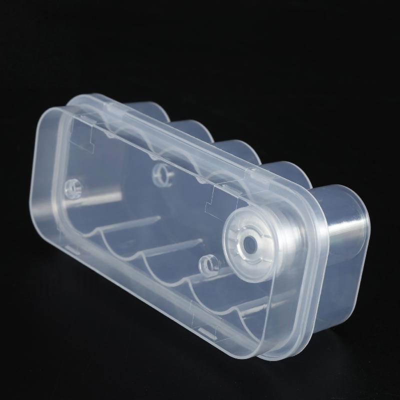 Scatola Porta Microprovette in Plastica Impilabile 4/10 Pezzi 3ml 2/4/6/24 Scomparti Custodia Porta Fiale Scatola Trasparente per Provette da Congelatore Organizzatore per Frigorifero