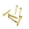 100 pcs Round Head Round Head Pins Rust-proof Brass Nail Track Mini Brass Nails  Models Crafts