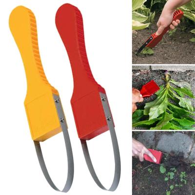 Loop Weeder Hand Weed Remover And Puller Metal Blade Roots Cutter Manual
