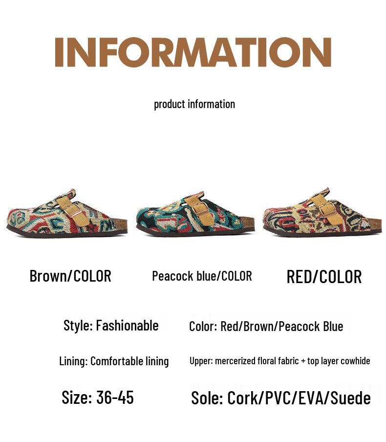 Jesień 2025 Klasyczne korkowe sandały Birkenstock Klapki dla mężczyzn i kobiet