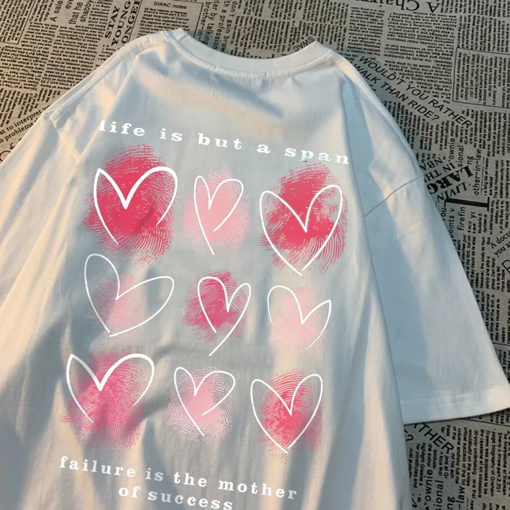 Failure Is The Mother Of Success Men Women T-Shirts Summer Cotton Clothes Crewneck Fashion T Shirt Hip Hop Breathable Streetwear