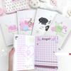 Mini Clover House Strawberry Ins Wind Set Page Collage Booklet Diary High Beauty Notebook. Color Inner Page