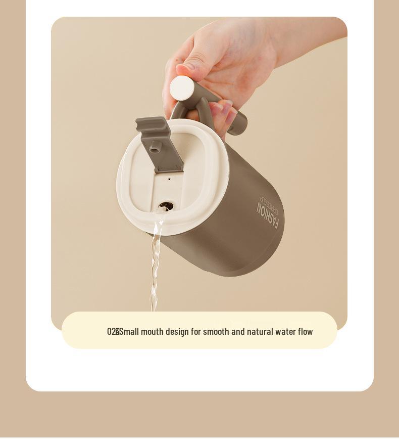 304 Stainless Steel Travel Mug with Lid - Multi-purpose Coffee, Tea, & Office Cup