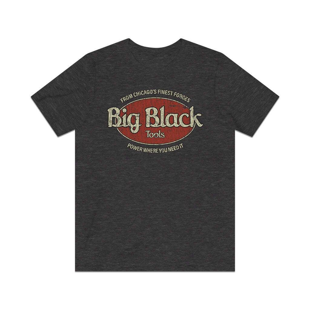Big Black Tools 1981 Vintage Men s T shirt 4XL