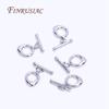 18K Real Gold Plated Fashion Droplet OT Clasp For Necklace Bracelets Crafts Supplies,Dainty Brass Toggle Clasp DIY Accessories