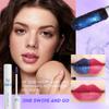 Magic Lip Mask Lip Glaze + Lip Brush | Long-lasting, Waterproof, Anti-smudge Lip Glaze, Plant Moisturizing Formula, Matte Lipstick