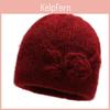 Knit Hat For Women Winter Warm Fluffy Iceland Wool No Brim Stylish Cozy Headwear