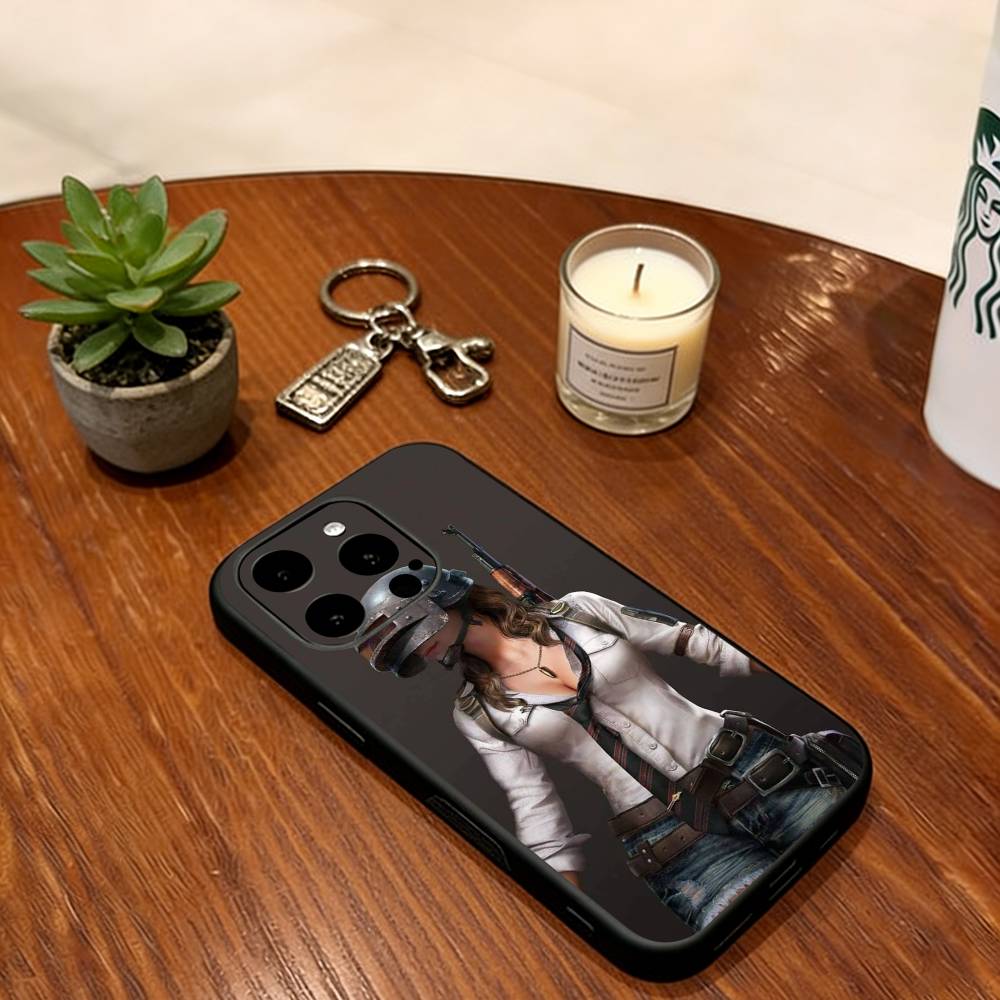 PUBG Phone Case Silicone Soft For IPhone 17 16 15 14 13 12 11 X XR Plus Pro Max Plus