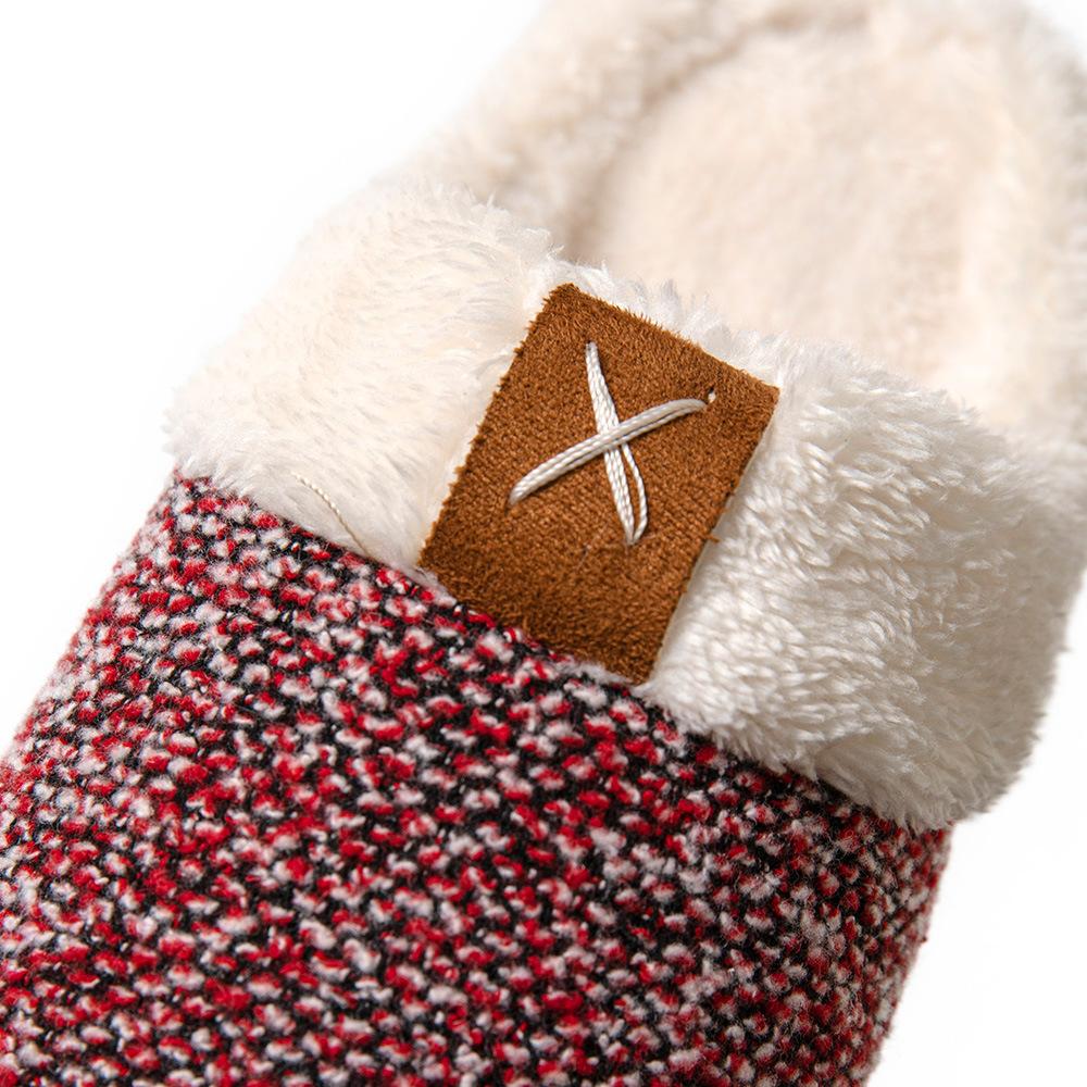 Damen Winterschuhe Warme Hausschuhe Zuhause Indoor Baumwollhausschuhe
