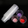 50pcs Disposable Drinking Cups Clear Candle Windproof Cup 80ml PP Plastic Small Dessert Cups Home Party Drinkware Supplies