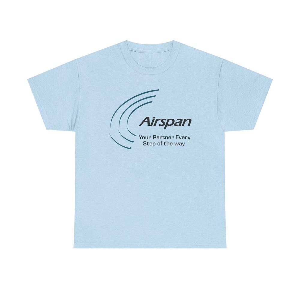 

Airspan T-Shirt Defunct Telecom Company Logo Your Partner Every Step Tee XL