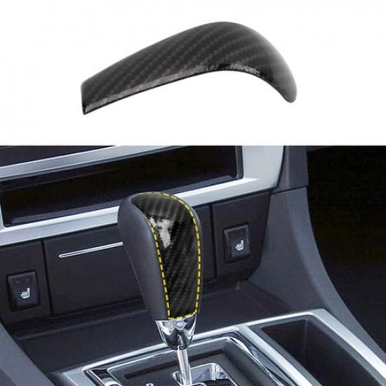 Carbon Fiber Gear Shift Knob Cover Trim for Dodge Charger Chrysler 300C 2004-10