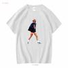 Maglietta Top Streetwear TV Sportswear Princess Diana 4049 vintage Lavata Morbida grafica streetwear Elastica Comoda