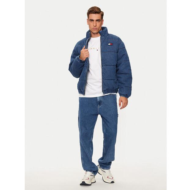 Winter Jacket Tommy Jeans DM0DM20438, Blue, Standard Fit