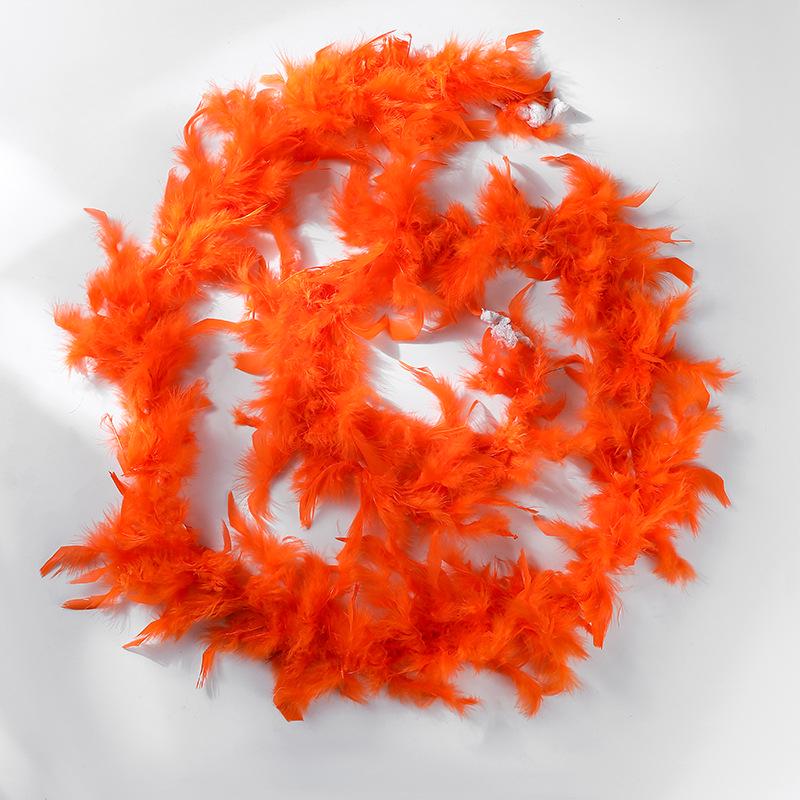 40g Fire Feather Turkey Boa, 2m - Party & Festival Scarf Decoration