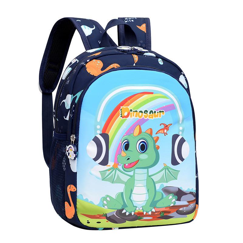 Childrens Cartoon Backpack For Preschoolers With Waterproof Nylon Material And Comfortable Arch Shoulder Straps