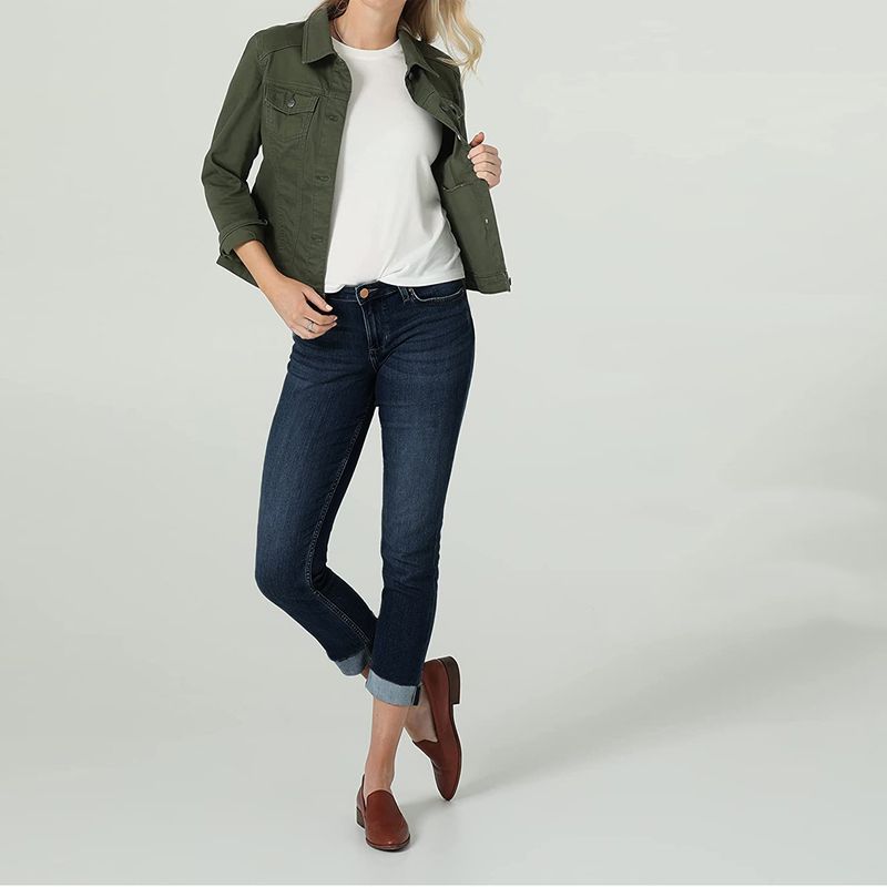 

2 Pieces 90% off Export Export USA 7 Brand Curling Blue Small Feet Pencil Silm Summer Thin Cropped Jeans Youpin-SEVEN7 Brand Eight-point Skinny Jeans 12