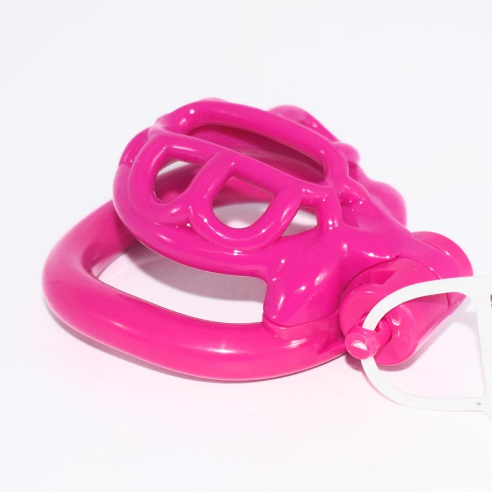 Hot Selling Plastic Resin Chastity Lock Turtle Type Hollow-carved Design Sex Toys Penis Lock for Men