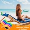 4/8Pcs Beach Towel Clips for Beach Chairs, Towel Holder Clips for Chair Pool On Cruise,Heavy Duty Clothes Pins, Strong Clips
