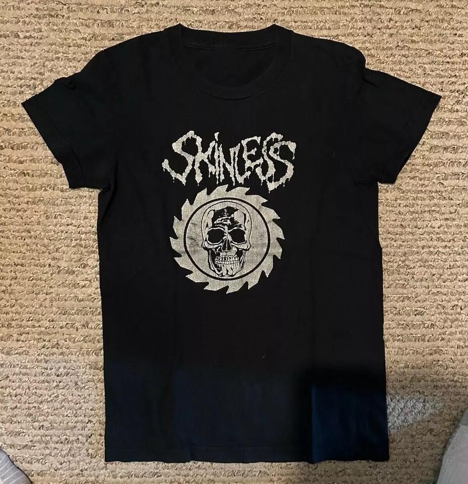 Skinless Girly Shirt Short Sleeve Cotton Black All Size Unisex T-Shirt XXXL