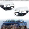 Rearview Mirror Cover Cap For Mitsubishi Triton L200 MN ML 2007 2008-2018 Chrome Turn Signal Holes Side Mirror Car Accessories