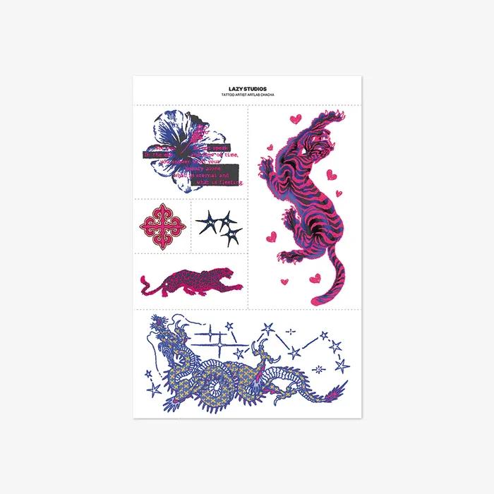 

Тату-мастер Art Lab Cha Cha 01 Временная наклейка-тату