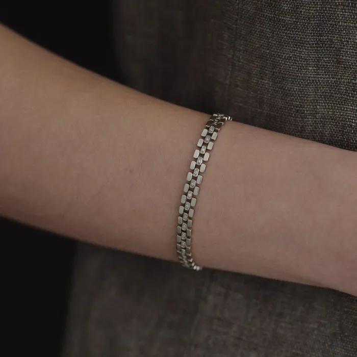 _tank Chain Bracelet: Diamond.