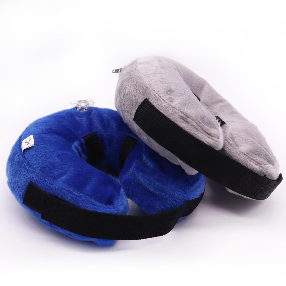Inflatable Pet Cone Collar - Anti-Lick Elizabethan Neck Brace for Cats & Dogs